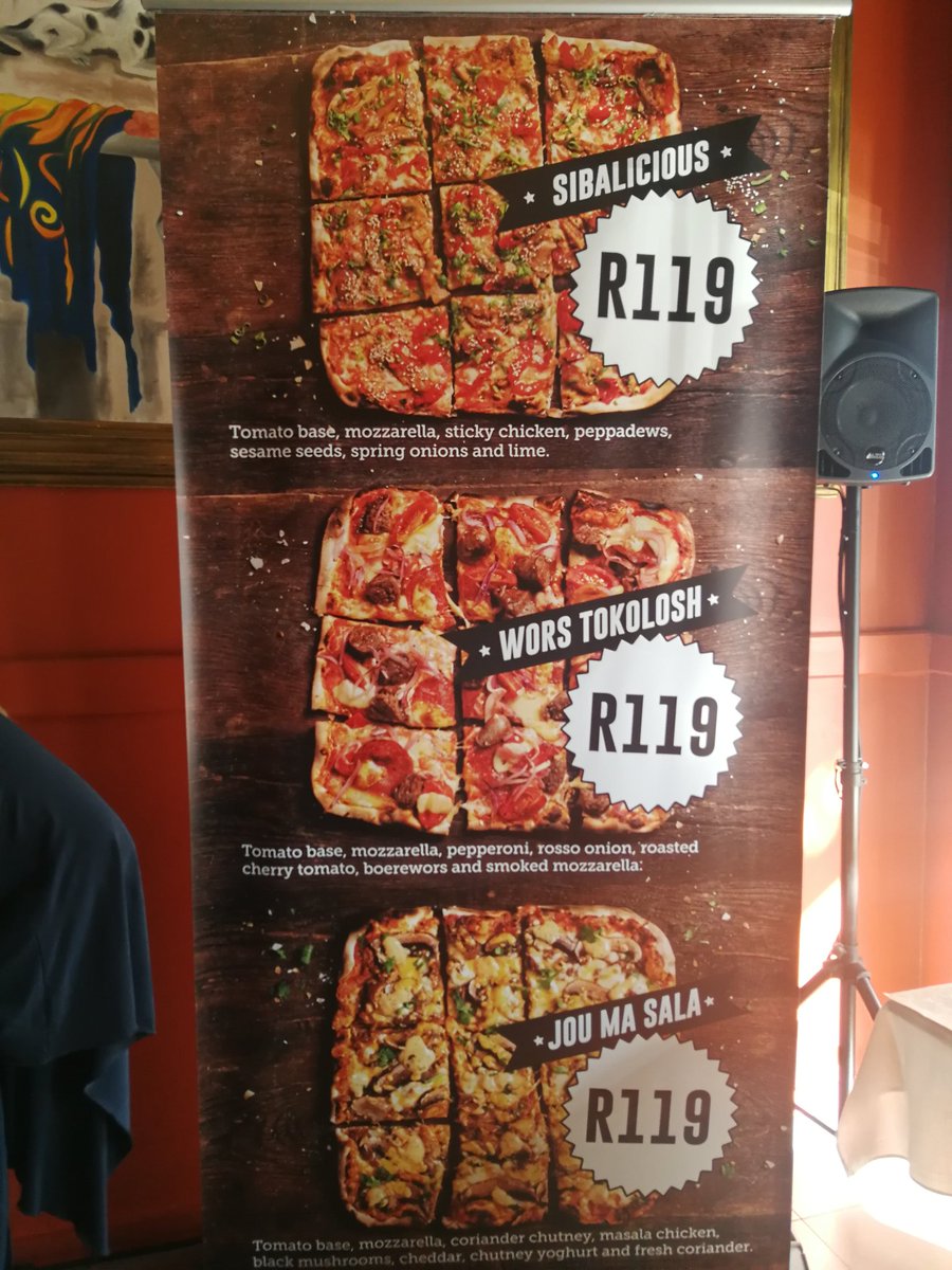 ai_video_s's tweet photo. A closer look at all of the @ColCacchio Celebrity Chef Showdown pizzas from @Nadia_Sunshine @SibaMtongana and @JackParow
The promotion starts tomorrow so get down to your favourite store and try them all! It's all for a great cause!! Plus they are delicious!!!! https://t.co/JDdTGAcy3z