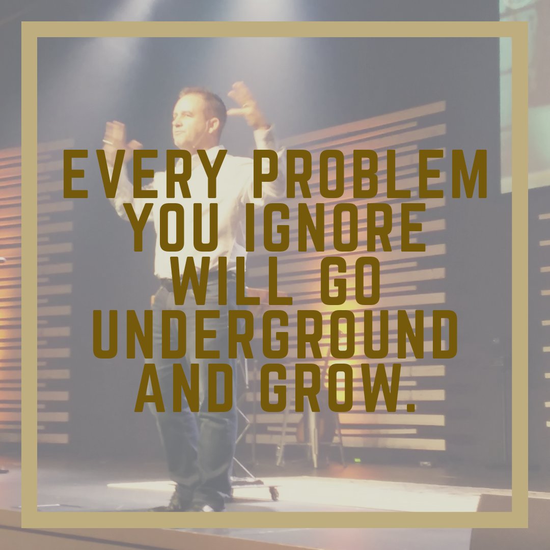 Whenever God’s work is prospering, the enemy will stir up trouble. Confront your problems courageously. (Nehemiah 5:6-9) #MakeItRain #SouthsideChurch