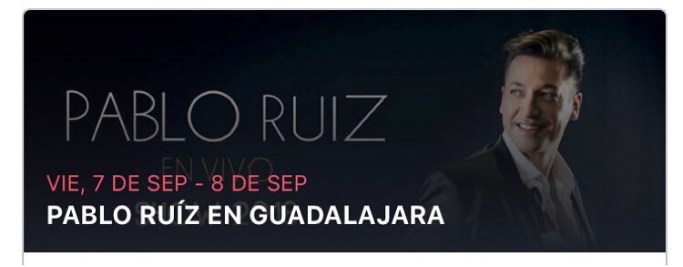 PabloRuizOf's tweet photo. Hola chicos, buen día haremos una DINÁMICA en Instagram para los que asistan al show de GDL : 1 Graba Instagram Stories durante el concierto y publícalas en tu cuenta 2Menciona mi cuenta @pabloruizoficial en tus Instagram stories 3 Elegiré algunas de ellas y las compartiré #Pablo https://t.co/ZEIWtjzbAu
