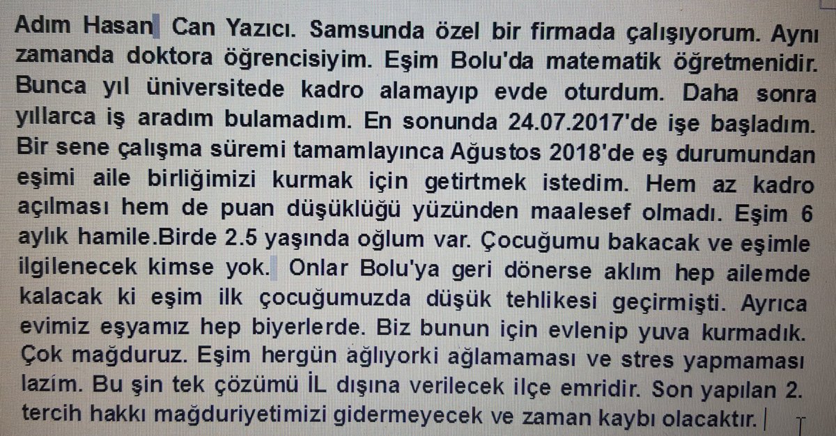 HasanCa02039780's tweet photo. @TalipGeylan @tcmeb @ziyaselcuk @hmzaydg Mahvolduk. Benim hikayem: https://t.co/OFcue87Txw