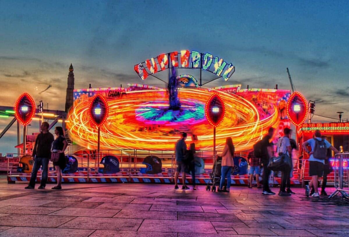 Last chance to ride the Super Bowl, make sure you get down to #PierHeadVillage to end your Summer right! #liverpool 
Photo Cred: @tyrone_the_getaway_driver