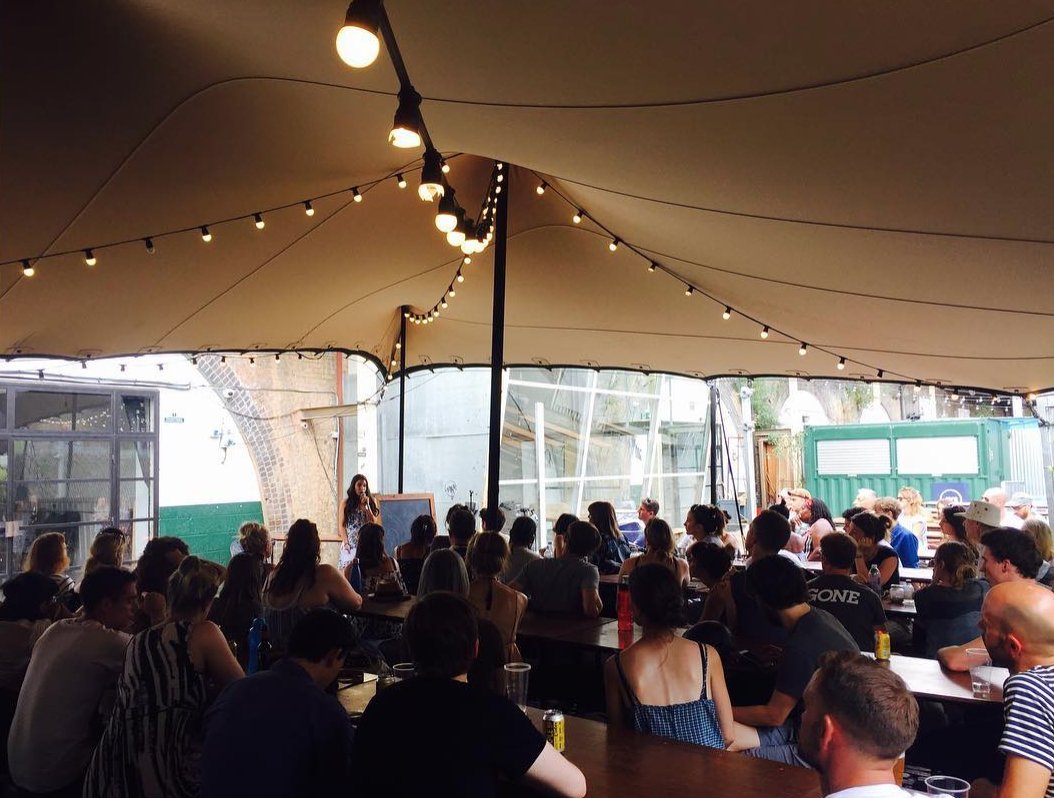 IntentProd's tweet image. We recommend @PeckhamSprings for after work margaritas. Have you been for happy hour drinks? Did you notice the tent? It's a #mytent.

#stretchtents #London