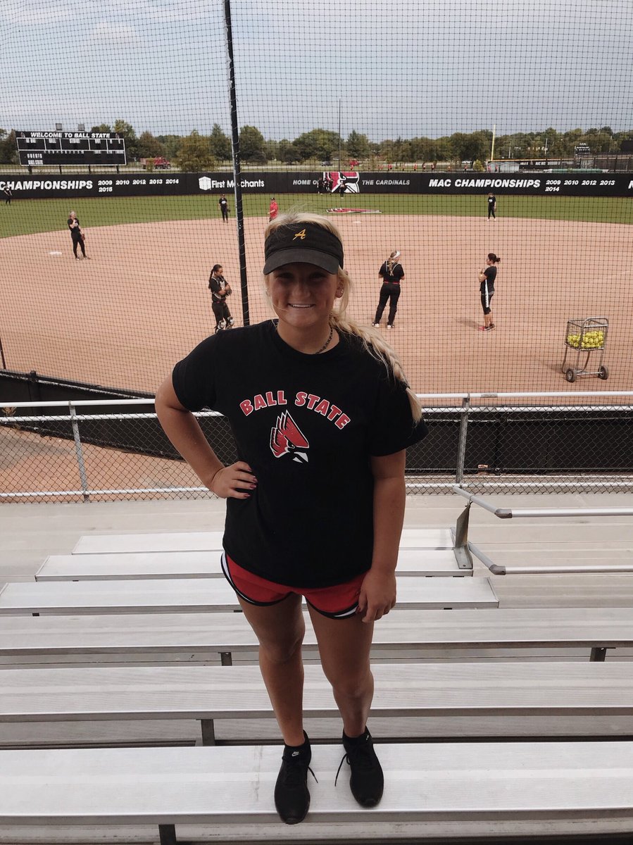 zoefrossard's tweet photo. So blessed to announce that I have decided to continue my academic and softball career at Ball State University! GO CARDINALS!!! https://t.co/NAPFBuTiXZ