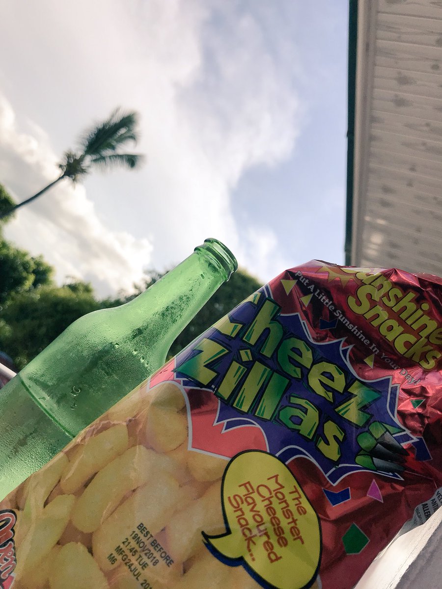 Lemonade & CheezZillas ( couldn’t find a blue pack of cheese balls ) #snackgoals