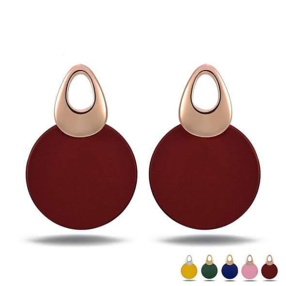 LuscaTreasures's tweet photo. Adore these #Classy Round Shape Dangle #Earrings. In spite of their #simplicity, they look very interesting! 
https://t.co/cbAfODYjhH https://t.co/2e0YokYT92