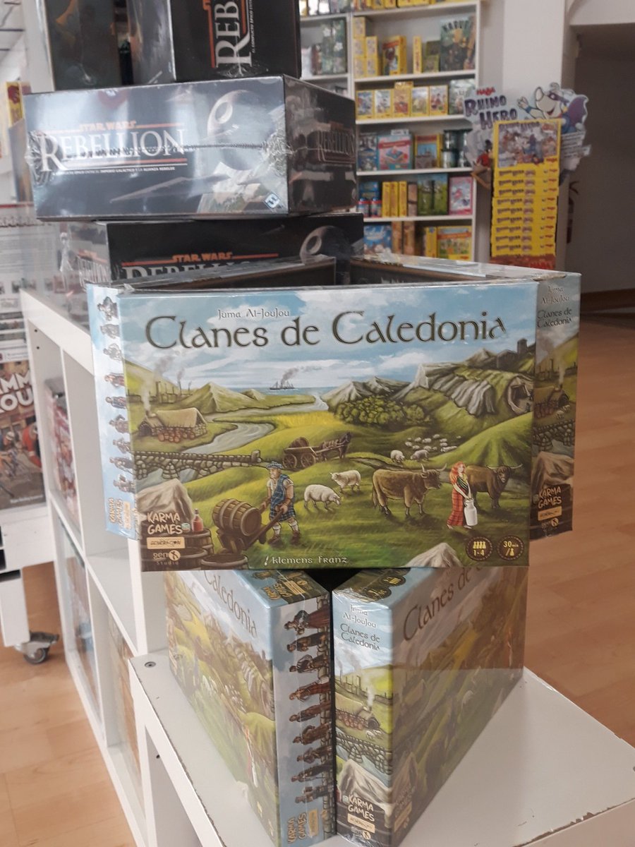 DocOcio's tweet photo. ¡Qué viva el #juemodern!
Hoy nuestros #frikiestantes están muy contentos, acaban de llegar 2 pedidos de la mano de @GamesWorkshopEs y @Nosolorol
Clanes de Caledonia, Ricky & Morty "100 días", Kill Team y volvemos a tener todas las bandas de Shadespire😀
Mañana más #novedades! https://t.co/OxQBIuyV0l