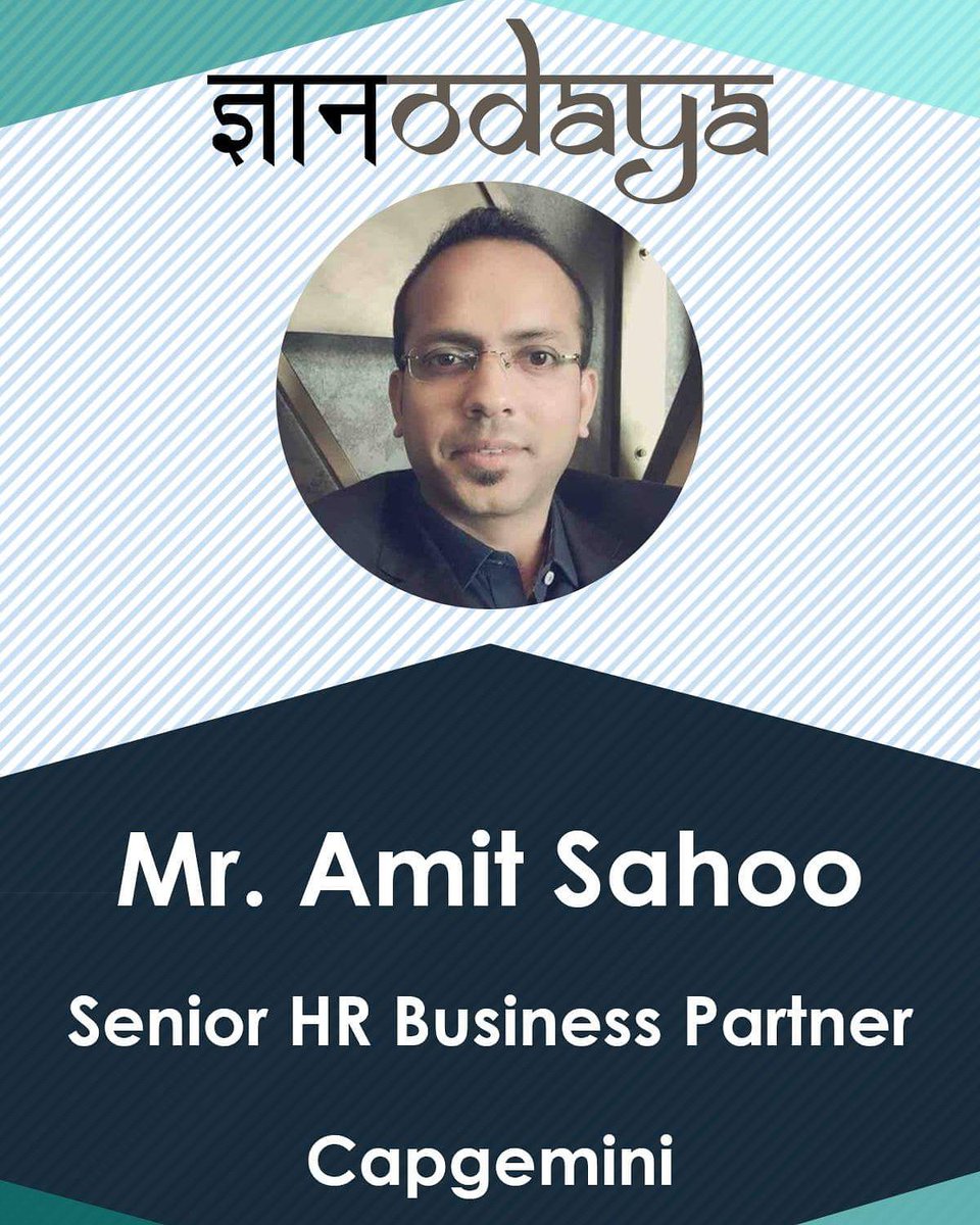 IIMBodhGaya's tweet photo. Introducing our next panelist, @amisaru. He is certified in Human Resources (PGCHRM, XLRI) with over 10 years of experience in HR Business Partner Affairs. Currently he is serving as Senior HR Business Partner at @CapgeminiIndia.
#Gyanodoya #HRConclave2018 #TheEnlighteningIIM https://t.co/OYJiUEynsh