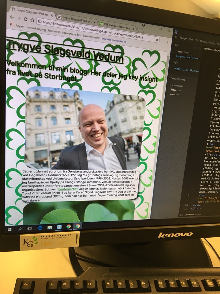 TrygveSlagsvoldVedum tweet media