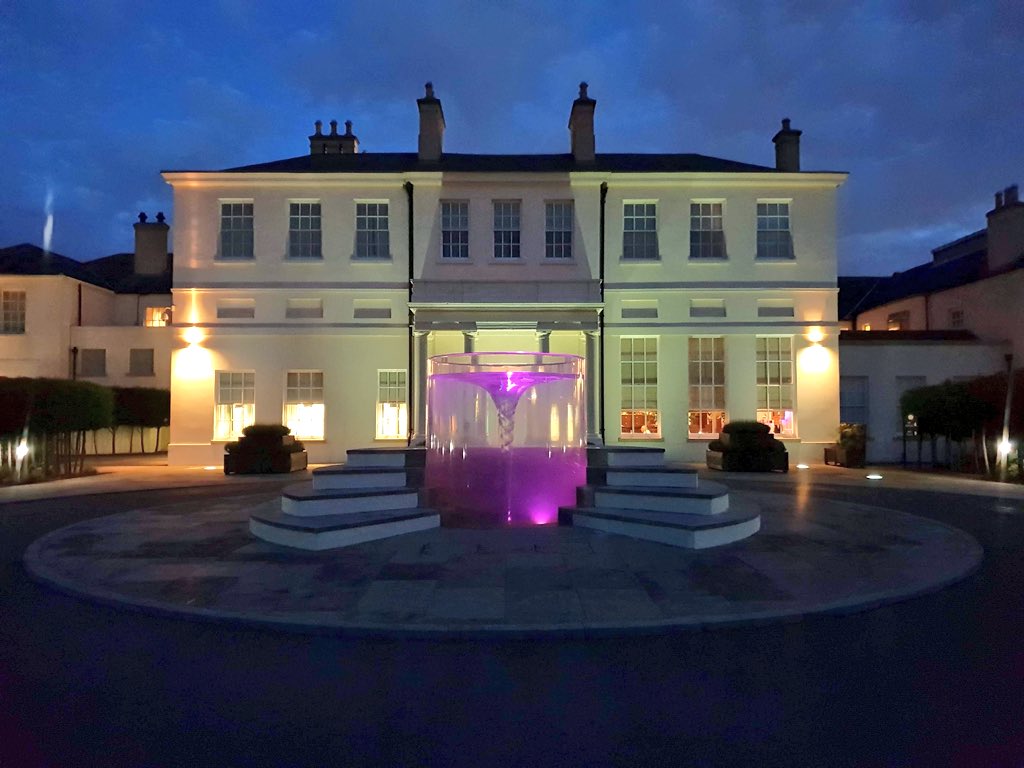 SeahamHallHotel's tweet photo. The Vortex pretty in pink to support and celebrate #OrganDonationWeek #OrganDonation #support #CountyDurham #lovedurham https://t.co/iHrVCUNVpD