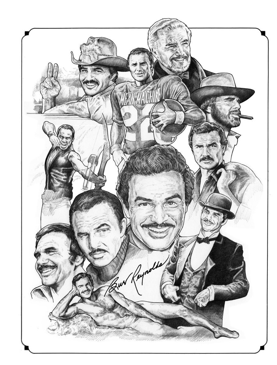 RIP to the legendary Burt Reynolds. #BurtReynolds #smokeyandthebandit #Deliverance #sharkeysmachine #danaugust #boogienights