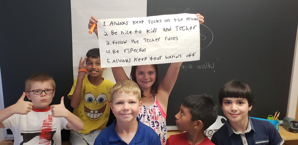MisterQuayson's tweet photo. Today we worked in smaller groups to construct our classroom rules #contractforfun https://t.co/vP2l2L3ZgA