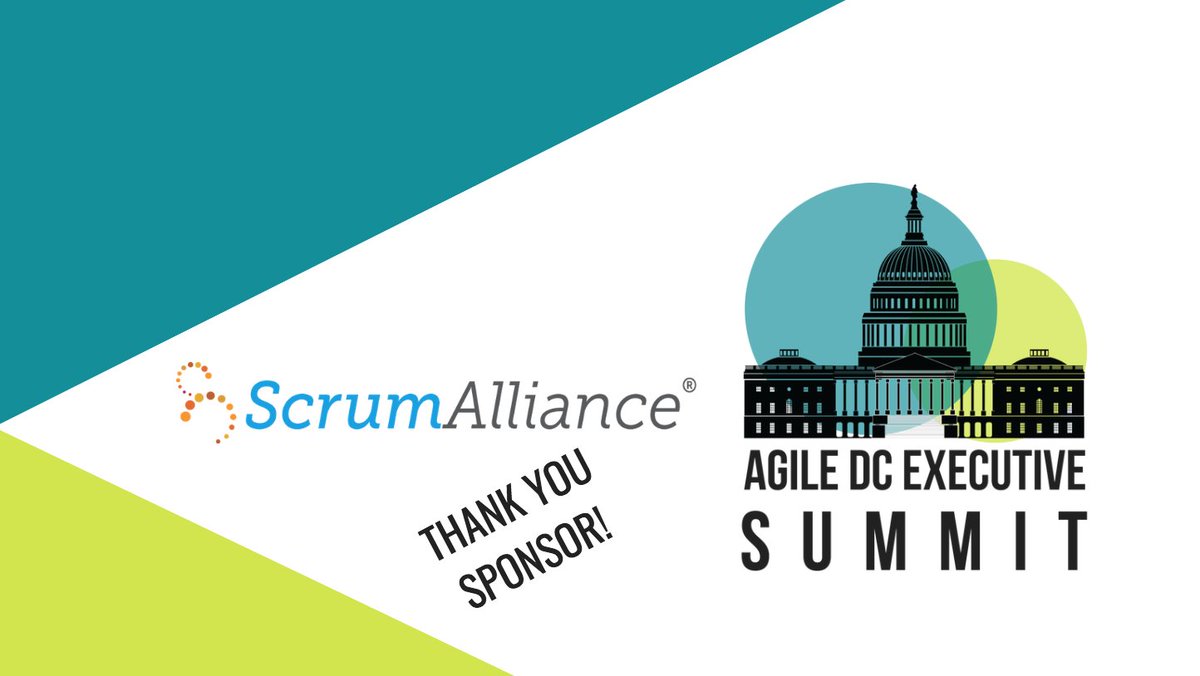 lithespeed's tweet photo. Thank you @ScrumAlliance for sponsoring the #AgileExecSummit.
Connect with Scrum Alliance and Agile Leaders of the DC Metro Sept 12 in Fairfax, VA. https://t.co/M5QWzqxuLe https://t.co/YnllmYTQ3y