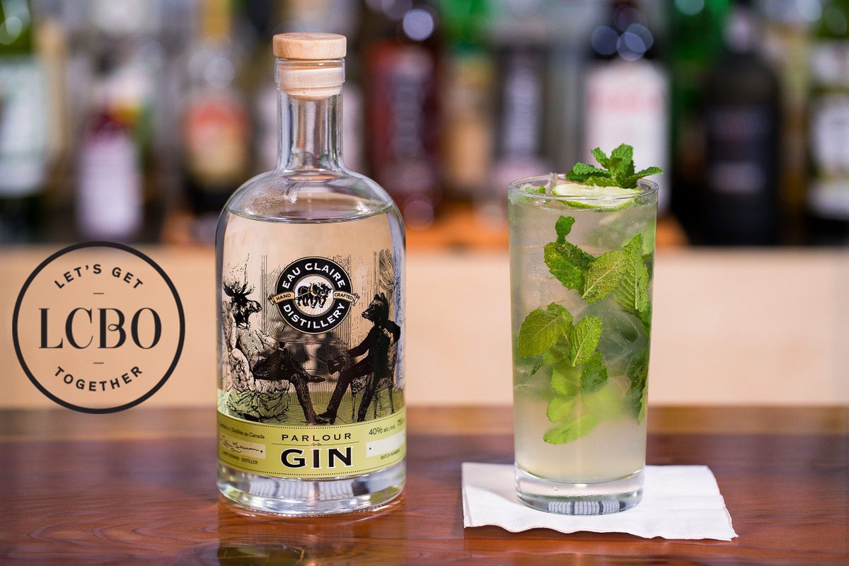 It's official! Limited quantities of Parlour Gin are Now Available in Ontario for order online from the <a href="/lcbo/">LCBO</a>! #ShareEauClaire #PalourGin #FarmtoGlass buff.ly/2M3Mlnz
