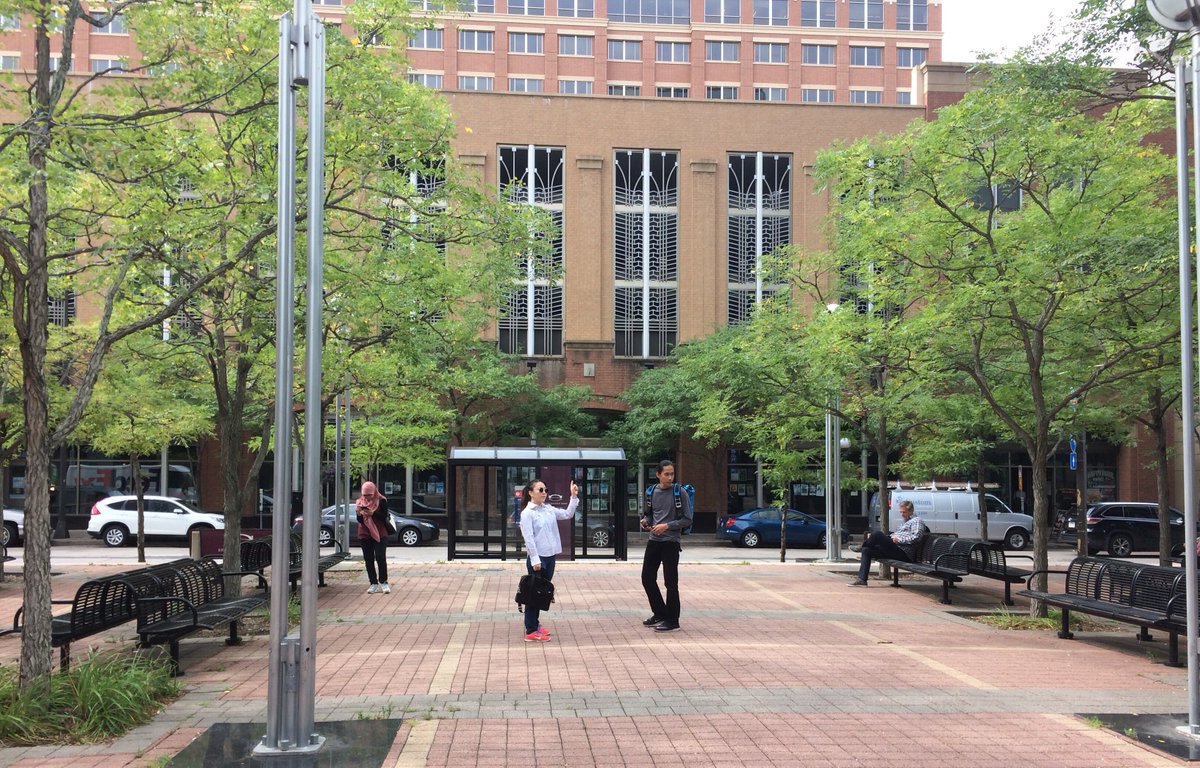 Yesterday in #ACF visits: 2016 #MECA winner <a href="/jay_afrisando/">Jay Afrisando</a> scouts locations for his #Landmark2Lowertown performance with the help of Programs Assistant Yan Pang. #StPaul #TwinCities twtd.by/ComposersForum…