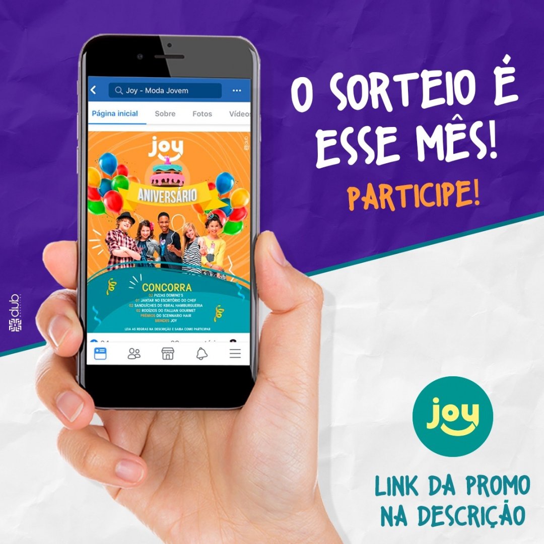 Joy_Kids_'s tweet photo. O sorteio é esse mês!!! Você vai perder essa chance?? 

Já sabe como participar? É muito fácil!
Acesse o link oficial do evento e boa sorte: https://t.co/vzNmKRah8d 🍀🍀🍀

#lojajoy #dubmkt #joybm #modajovem https://t.co/jiBTZg4q1x