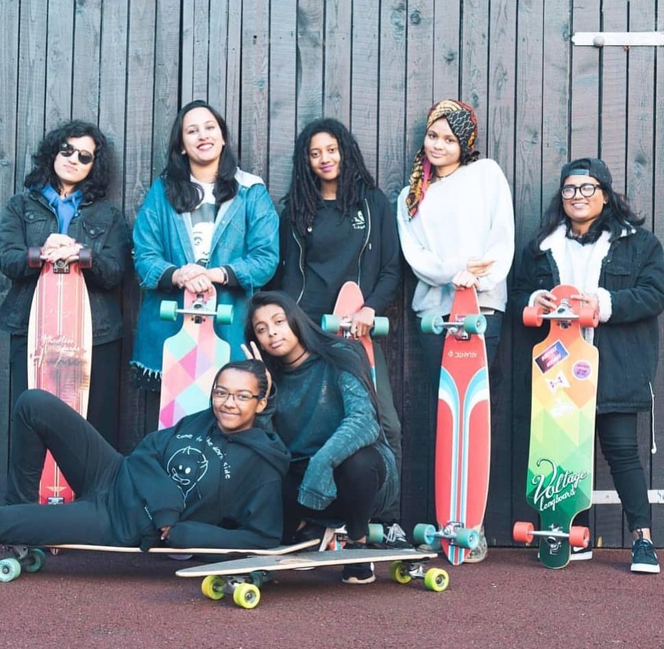 its_GirlDreamer's tweet photo. Have you got your tickets to the wonderful #WeekendofWednesdays bringing cinematic activism across two full days? Our little doc about creating the UK's first women of colour longboarding crew will be shown there this Sunday 9th September from 2.45pm 👉🏽 https://t.co/OlOvy7sUTR https://t.co/U2psHuYH1S