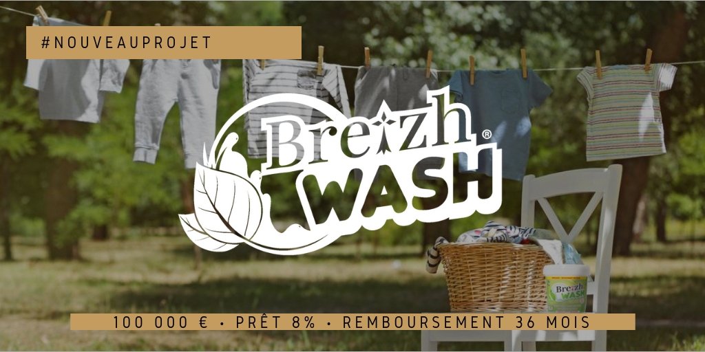 Nouvelle campagne | Découvrez @BreizhWash la #Lessive #Bretonne, aussi économique qu’écologique !🌱🌿🌳🌎

En campagne de #Crowdlending sur <a href="/myOptions_co/">myOptions</a> 

myoptions.co/projets/breizh…