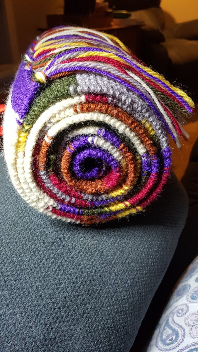 MillofLizards's tweet image. Done! Super happy with this creation! #DrWho #DrWhoCosplay
#4thDoctorScarf #PureWool #Tassels