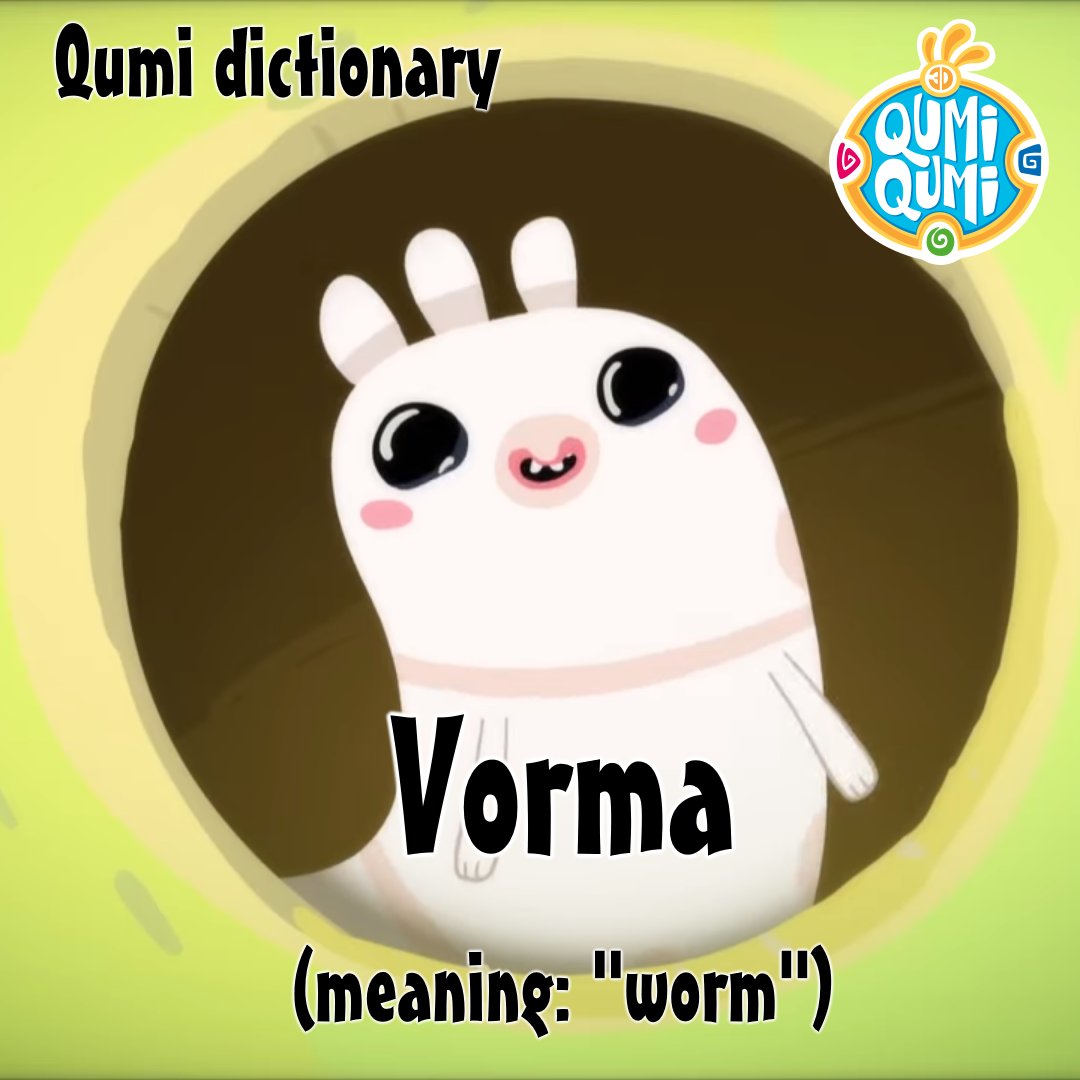 Qumiland's tweet photo. Gadym, friends!

Do you speak Qumi lanugage? 😏

#qumi #qumiqumi #qumilanguage #qumidictionary #cartoon #cartoons #animation #animations https://t.co/wxIqbcagGJ