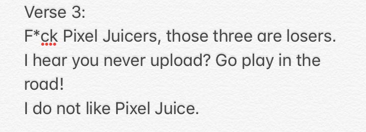 pixeljuiceuk's tweet image. Eminem dissed us on #kamikaze 🤯here are the lyrics he used! Words hurt m&amp;amp;m. Response track soon! #diss #disstracks #Eminem