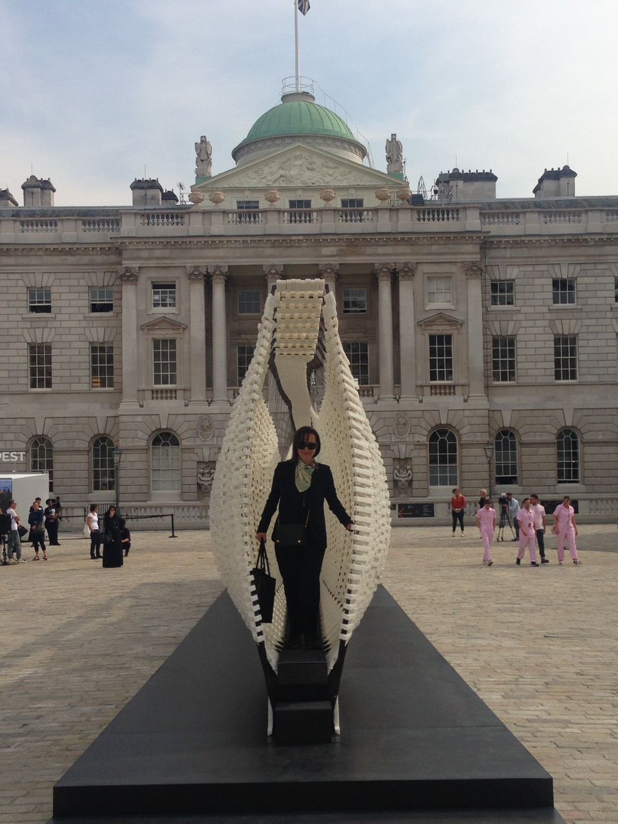 crlukas's tweet photo. Exploring Greece’s installation #Disobedience at @londonbiennale #LDB18 https://t.co/CVABDQQTHA