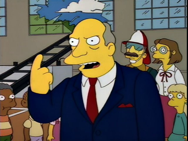 Chief of Staff John Kelly is Superintendent Chalmers