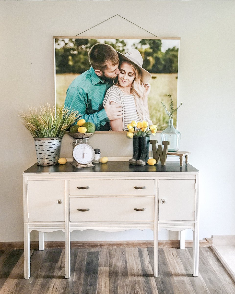 Who loves FREE SHIPPING?! 🙋‍♀️ You’re in luck because today only, all orders over $25 ship for free w/ coupon STAMP. Pick up a dreamy large-scale Engineer Print &amp; Wood Rails for your home like Hello Jenny Wiese by tapping here 🤳 → bit.ly/TWFreeShipping… #ThursdayThoughts