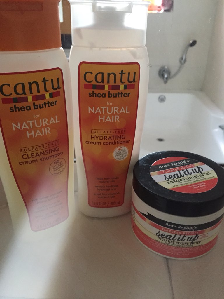 FelicityShiba's tweet photo. Ladies wanting to know what I use for my hair....here you go.
That moment when you can finally slick back and tie the back Pom Pom. Afro Puffing. #Curlywurlys #NaturalPuff #slickrick #AfroPuffTame https://t.co/Kmm1eZr50p