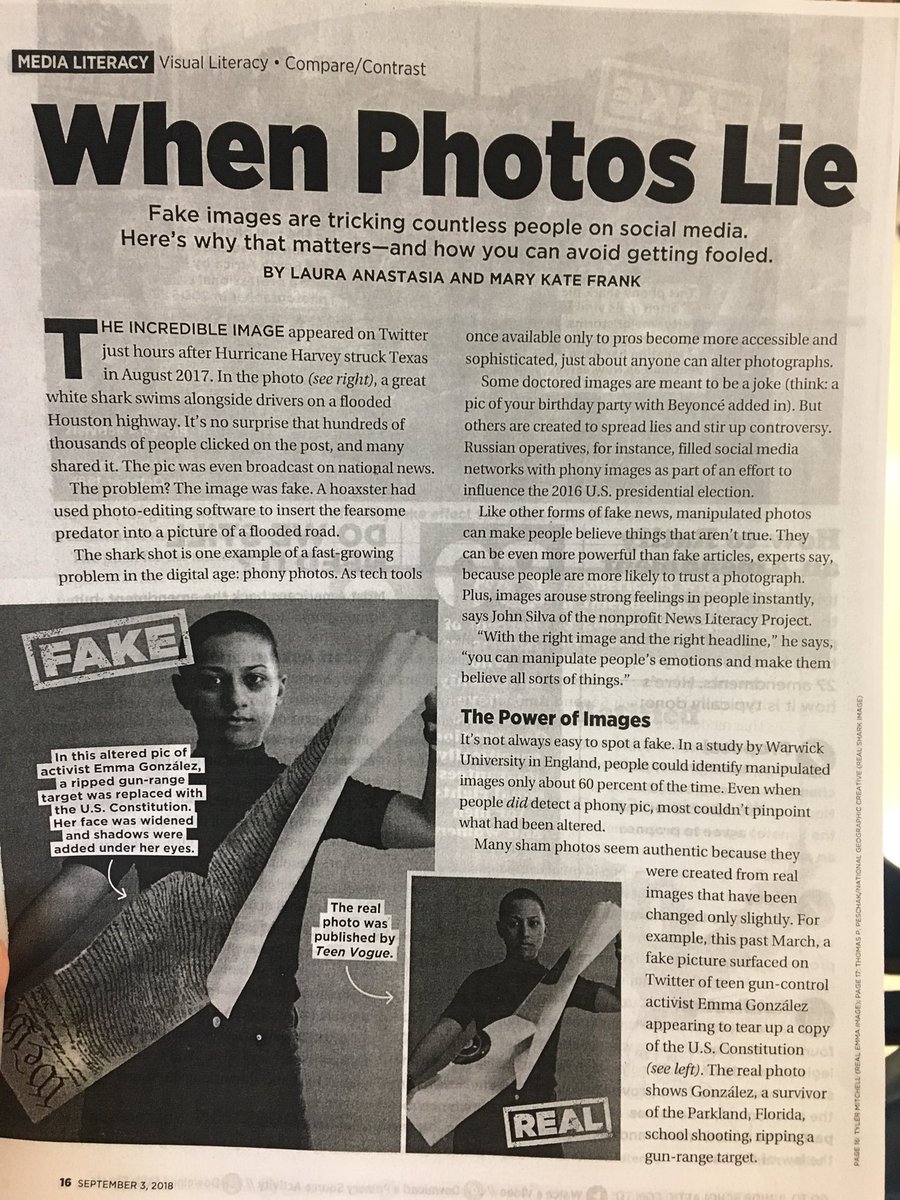 InnovatewithAsh's tweet photo. Diving into today’s article on analyzing photographs to prepare for tomorrow’s Socratic Seminar! #socratic #couragousconversations #thirdhour @HarlemMS https://t.co/Of6lLmG5Lh