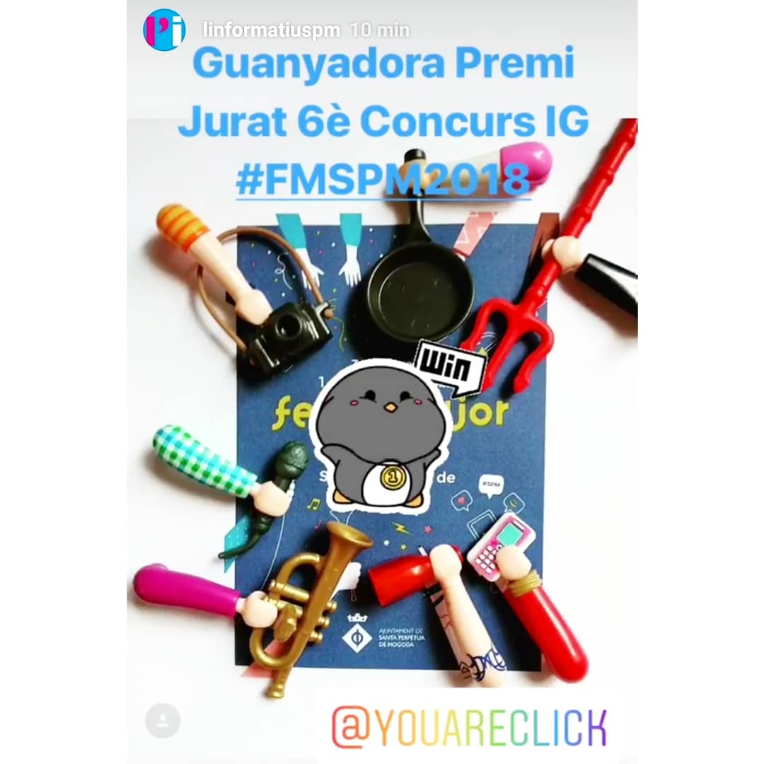 YouAreClick's tweet photo. Me llena de orgullo y satisfacción deciros que: 🎉He GANADO el premio del jurado del concurso de instagram de la Fiesta Mayor de Santa Perpètua de Mogoda 🎉Gràcies @linformatiuSPM 😀 @gramcanvas

#win #winner #concurs #concurso #spm #fmspm2018 #CrisAlvarez #YouAreClick https://t.co/QZWg9bEpZp