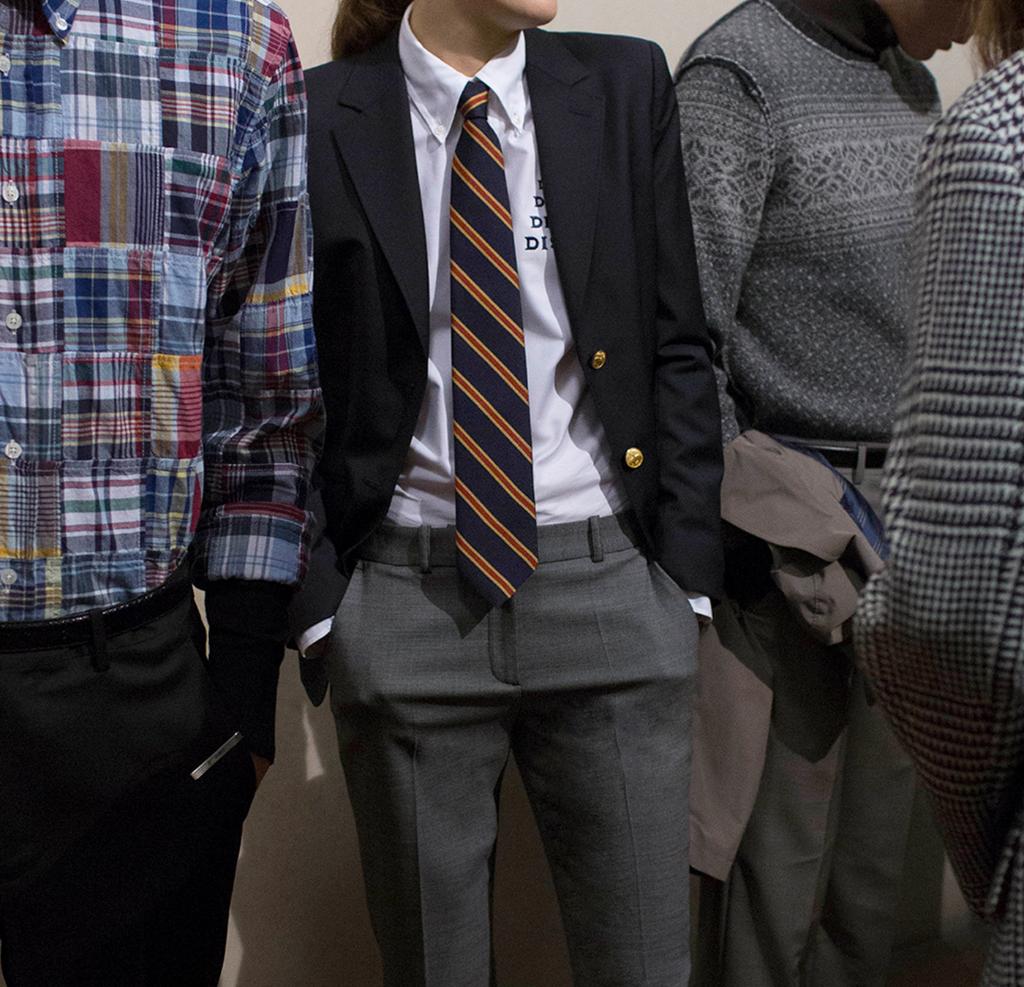 BrooksBrothers's tweet photo. Idling icons. Looking back at our presentation from #PittiUomo. #BrooksBrothers200 #PU93 #BTS https://t.co/uDhvNLoalX