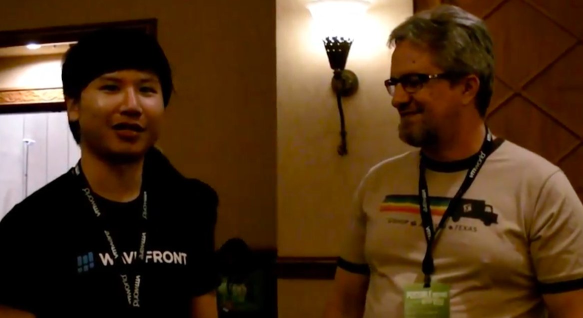 Live chat with Raleigh Schickel of <a href="/uShip/">uShip</a> and  <a href="/WavefrontHQ/">VMware Tanzu Observability by Wavefront</a> co-founder <a href="/panghy/">Clement Pang</a>,  using cloud #metrics #analytics for scaling #cloud services and more. Check out <a href="/stela_udo/">Stela Udovicic</a> latest blog bit.ly/2Q7LSEb #vmworld2018 #vmworld <a href="/uShipEng/">uShip Engineering</a>