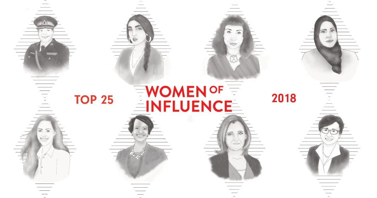 ANNOUNCING: the Top 25 Women of Influence 2018 ✨🏆They are academics and executives, athletes and activists, and, by any benchmark, individuals of immeasurable influence. Without further ado, meet the Top 25 Women of Influence 2018: bit.ly/2MQrppi