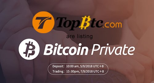 bitcoinprivate's tweet photo. We're pleased to announce that https://t.co/QmLOg9EMq3 trading of $BTCP will be open from 7th Sept. at 3pm UTC+8!

COMMENT and RETWEET for a chance to WIN a fee-FREE trading account on @topbtc_com.

#BTCP #TopBTC #WeAreBTCP #FinTech #Bitcoin #CryptoNews #Crypto #Exchange #Privacy https://t.co/J2YsdKu7Rf
