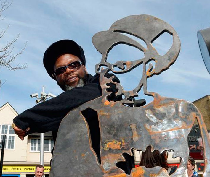 Jazzie B: ‘The highlight of my career [so far] was being honoured with a life size sculpture of myself in Finsbury Park where I grew up, I was voted by the community so that’s extra special to me’ 🙏🏿 #love #community #finsburypark #jazzieb