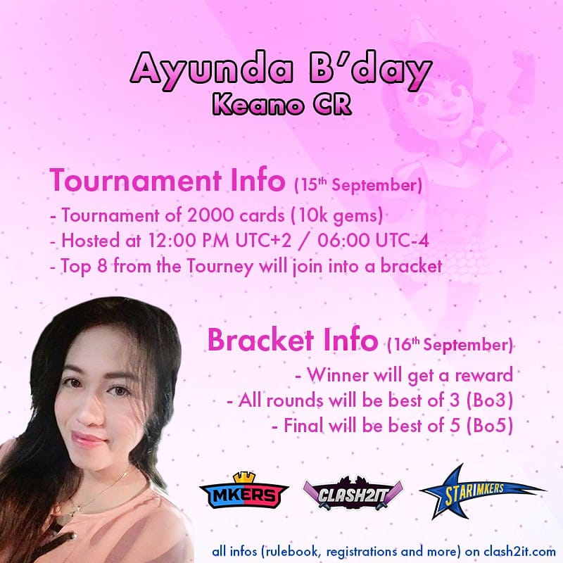 Invitation to STAR &amp; Mkers Jugg family 🌀😈