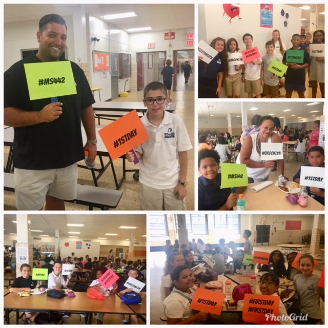 MS442Brooklyn's tweet photo. Happy First Day of School!
#FirstDay #Brooklyn #Stingers #MS442 https://t.co/1cHs97Buz7