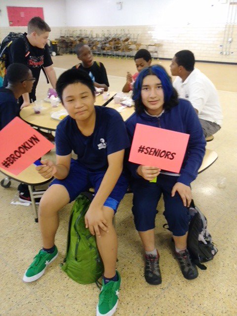 MS442Brooklyn's tweet photo. Happy First Day of School!
#FirstDay #Brooklyn #Stingers #MS442 https://t.co/1yuYSLhefj