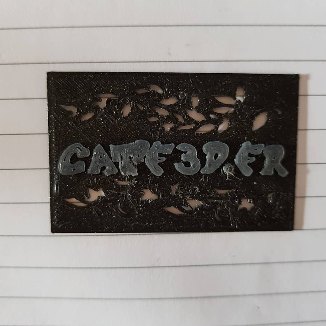 catf3D's tweet photo. Mes premiers essais de mes futures cartes de visite 😁
Je vais les distribuées en masse 😁 https://t.co/4ULWCyvFW6
#cartedevisite #visitez #cartes #pub #publicité #essai #futures #site #catf3d #catf #distribuées #distribuer #partage #partager #3D #3d #3DPrinted #3Dprinting #art https://t.co/yiGFn8UFKa