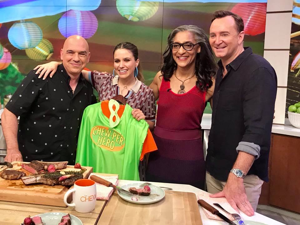 It's our favorite Chew-per Hero! Don't miss Sophia Bush on today's throwback episode of #TheChew!