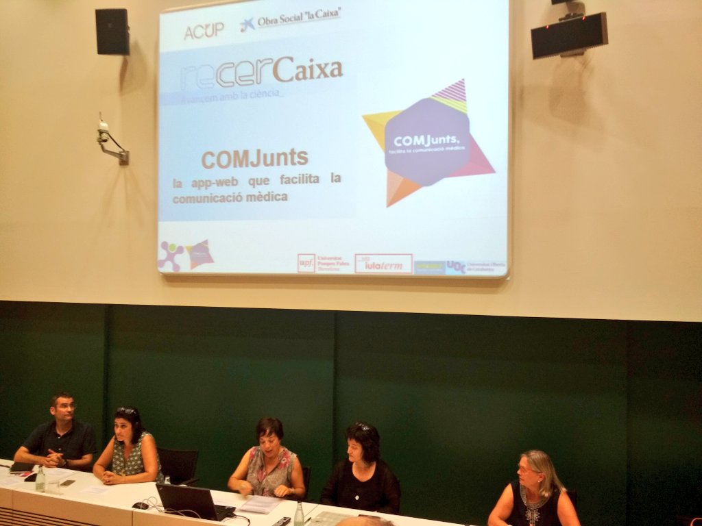 albacomat's tweet photo. Emocionant i un plaer assistir a la presentació de la App #COMJunts.  Perquè de les grans persones sempre neixen grans iniciatives! Felicitats! https://t.co/HVtzNzKzCn