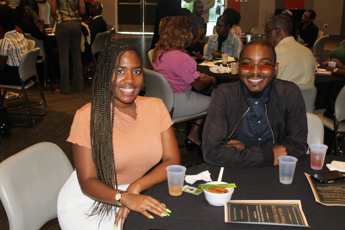 UM_MSA's tweet photo. Thank you to everyone that came out to the MSA & WWMA Black faculty, staff, and student mixer last night! It was truly amazing to see so many beautiful conversations take place within the space. Look to our Facebook at MSA.Diversity for more photos! #ADayWithMSA #GoCanes https://t.co/2lllekkr0d