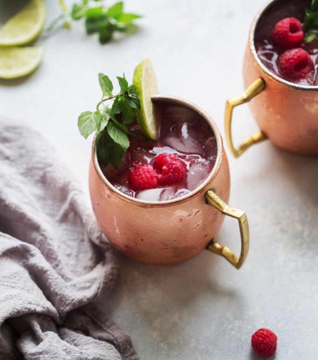 Table23Tally's tweet photo. DRINK SPECIAL ALERT!!! ***RASPBERRY MULE***
Stoli Raspberry
Lemon 🍋 Juice
Simple Syrup
Muddled Raspberries Topped with Ginger Beer #table23tally #raspberrymule #drinkspecial #drinks #tallahassee https://t.co/lX5JiBrpO6