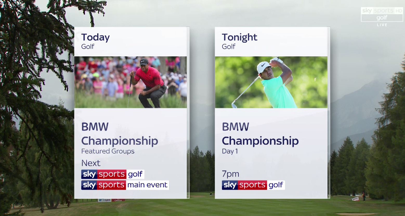 sky featured groups golf