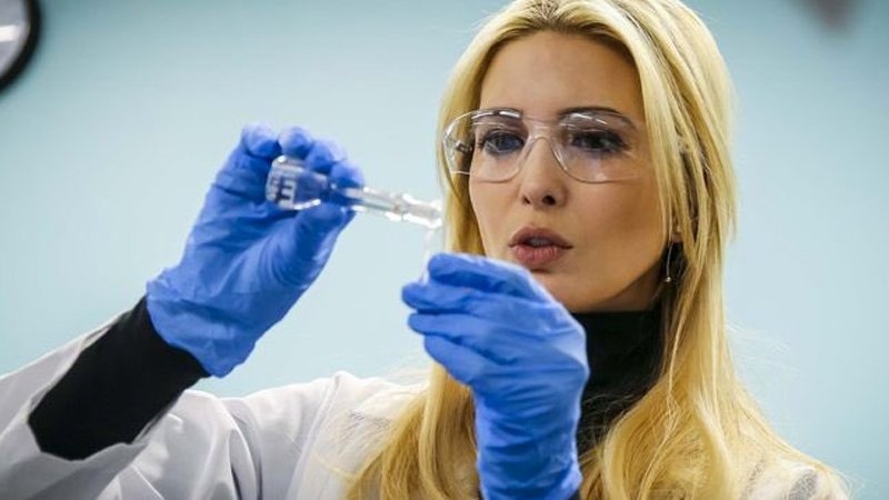 Ivanka Trump is the lab bunny