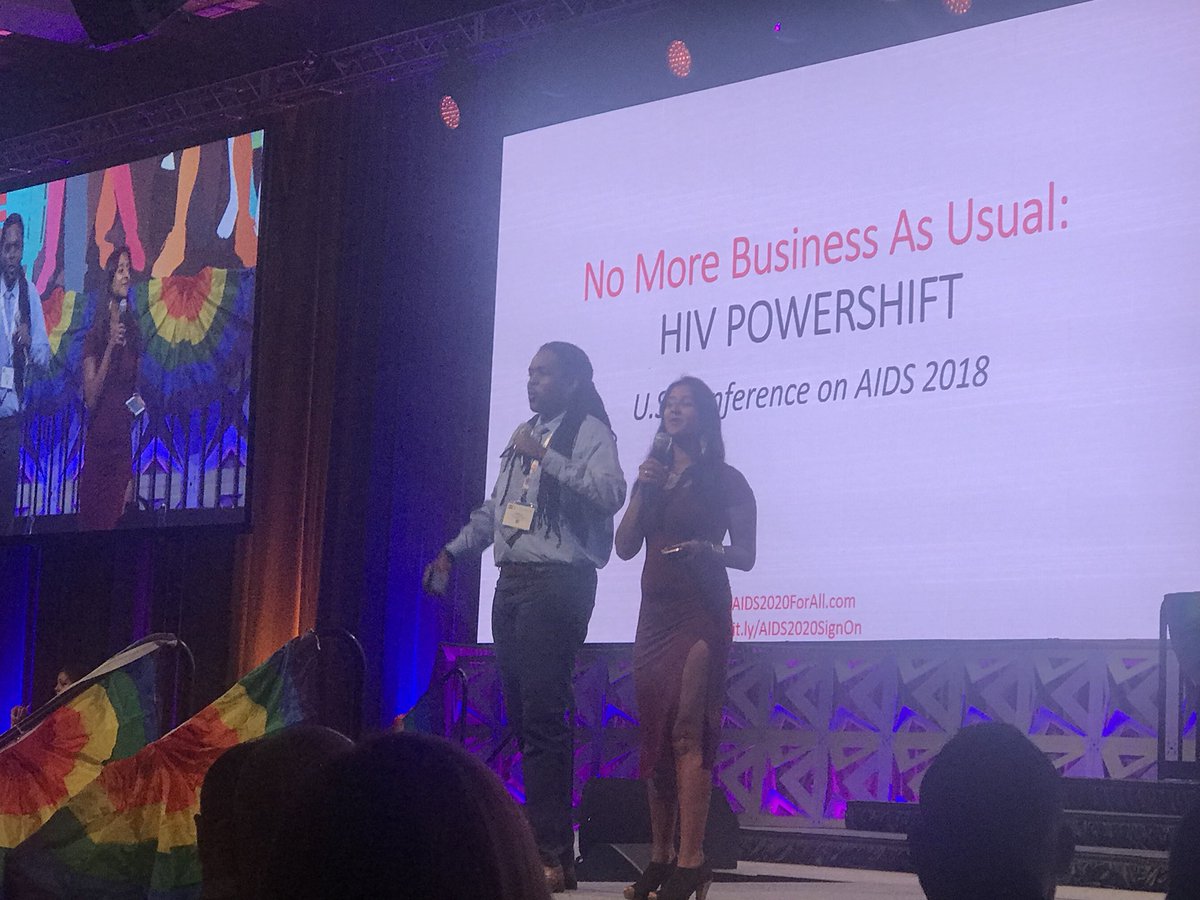 MorenikeGO's tweet photo. “We demand that our movement be accountable.” @nainadevi of @uspwn #2018USCA #HIVPowerShift https://t.co/V5qyk7lEMh