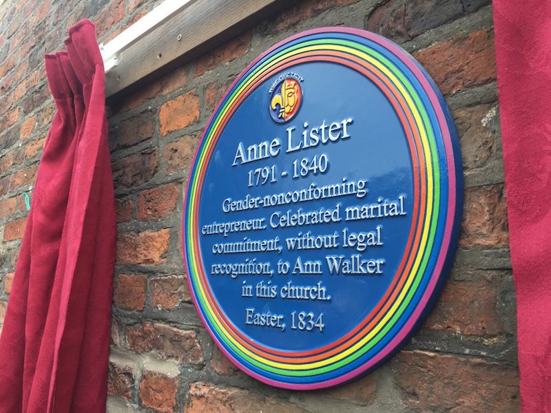 Plaque for "first modern lesbian" to change after #lesbianerasure complaints 🌈 A tribute to #AnnLister in #York is set to be changed after its original wording sparked a backlash 📰 #lgbtnews divamag.co.uk/Diva-Magazine/…