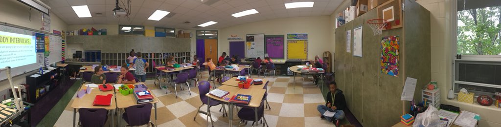 Mr_Schenck's tweet photo. #BuddyInterviews students learn to socialize with others, work cooperatively with a new friend & prepare them for group work #ChampionStatus https://t.co/GqnnHBWy5J