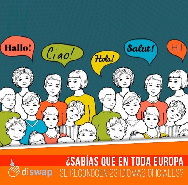 diswap's tweet image. La variedad de idiomas es una muestra de la riqueza cultural que podéis conseguir viajando a Europa.

En total existen 23 idiomas oficiales y 60 no oficiales, además de la mezcla que surge gracias a la migración desde otros continentes.

#DiSwap #DatoCurioso #SabíasQué #Idiomas