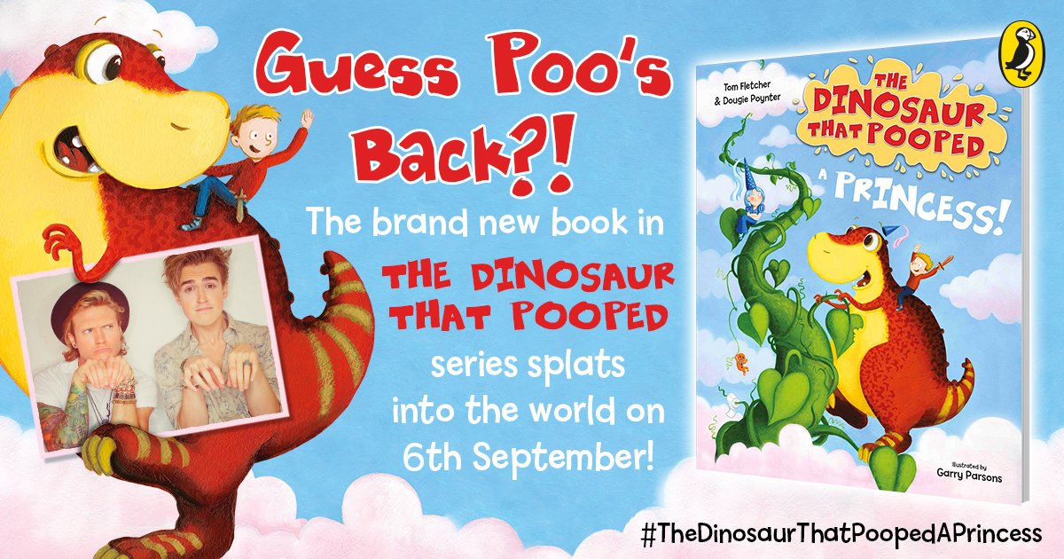 There's a BRAND NEW STORY, it's poop-tastically Jurassic! It's bound to be another pooping dino classic! 🦕🙌 OUT TODAY: amzn.to/2wN2E2J  #TheDinosaurThatPoopedAPrincess